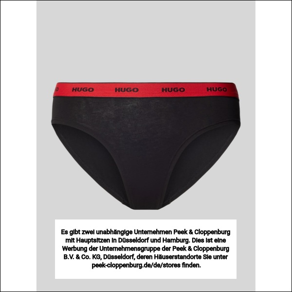 Hugo Damen Slips Rot Gr. Extra Groß