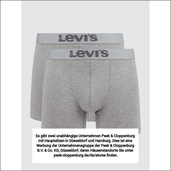 Levi's® Herren Levi's Pants-Trunks Grau Gr. Klein