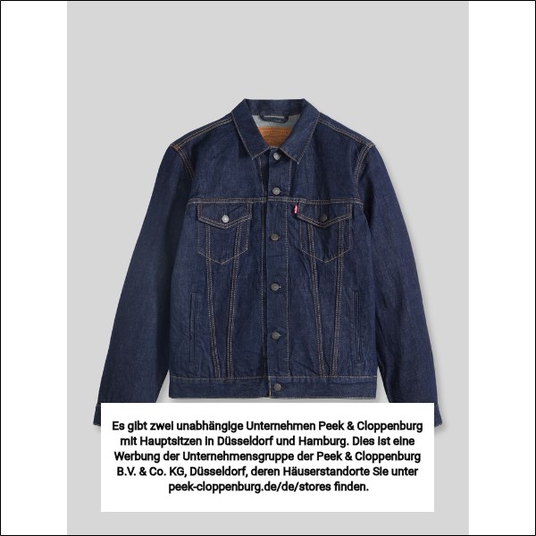 Levi's® Herren Levi's Jeansjacken Blau Gr. Groß