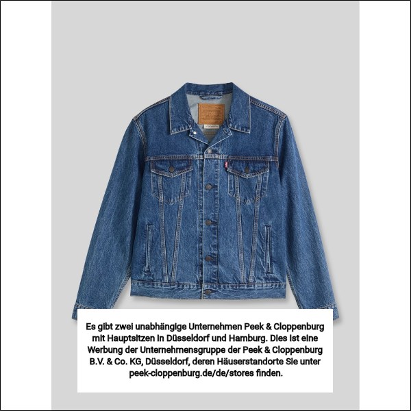 Levi's® Herren Levi's Jeansjacken Blau Gr. Groß