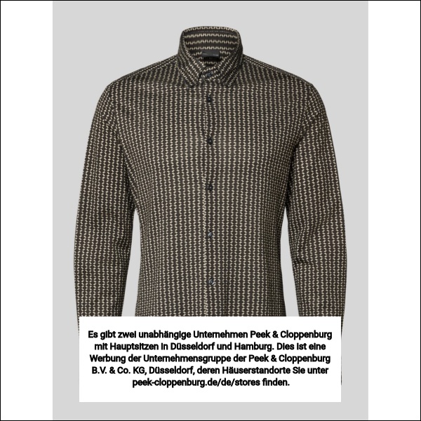 Emporio Armani Herren Mittelbraun Freizeithemden, Braun, Gr. Extra Groß